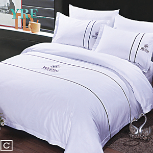 Top Luxury Holiday Hotel Bed Copripiumini Sateen Weave Full Size Beautiful