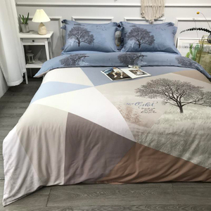 Tessuto di cotone per biancheria da letto della migliore qualità confortevole per set di lenzuola singole